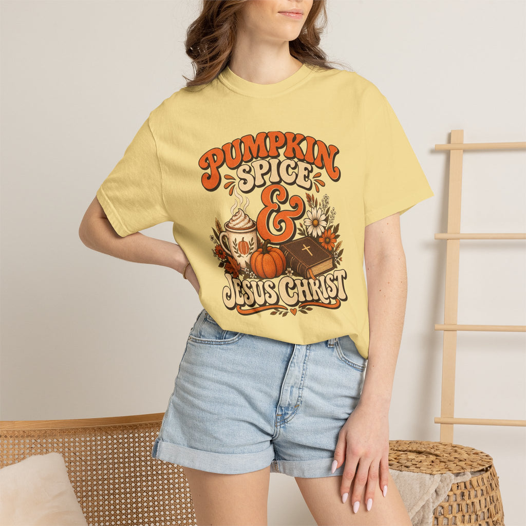 Pumpkin Spice & Jesus Christ T-Shirt