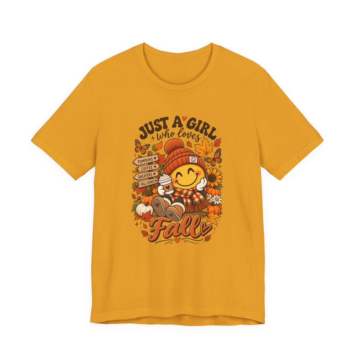 Just A Girl Who Loves Fall T-Shirt