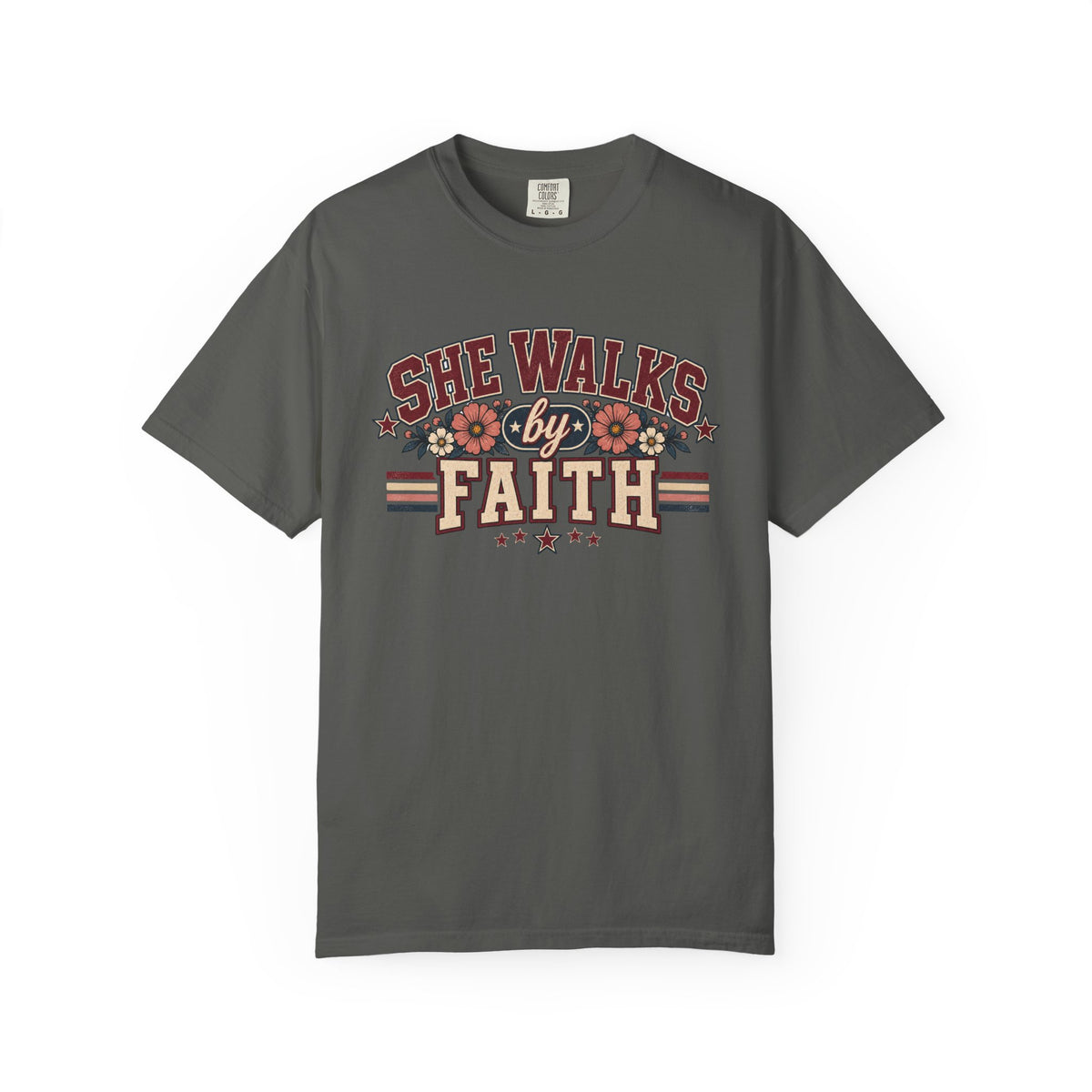 She walks by Faith T-shirt