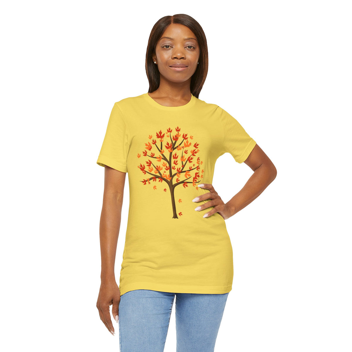 Autumn Leaves Tree T‑Shirt