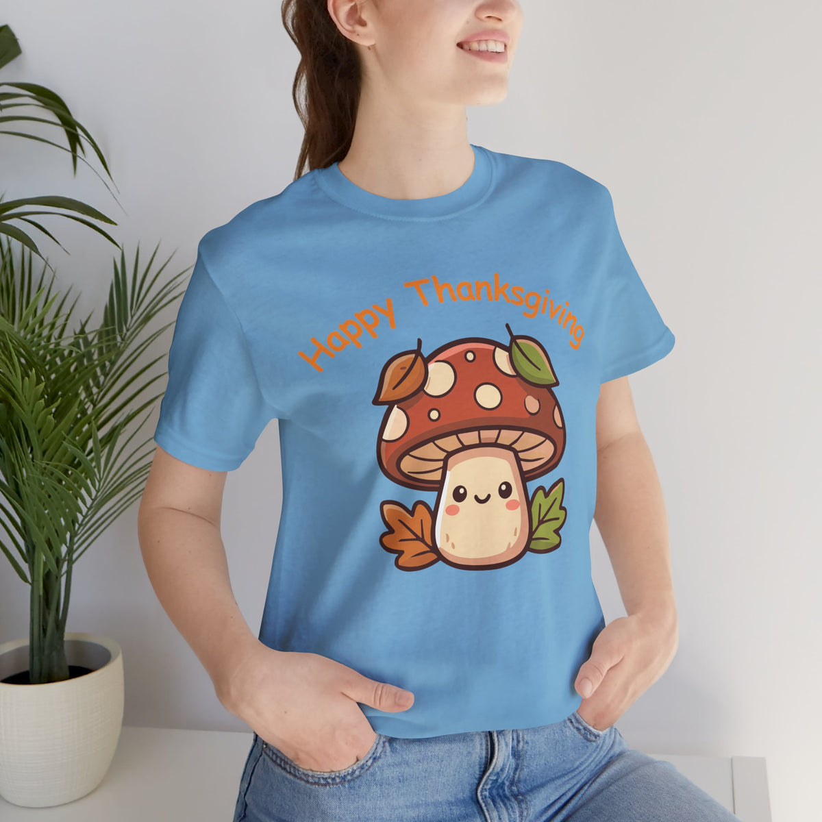 Happy Thanksgiving Mushroom T Shirt