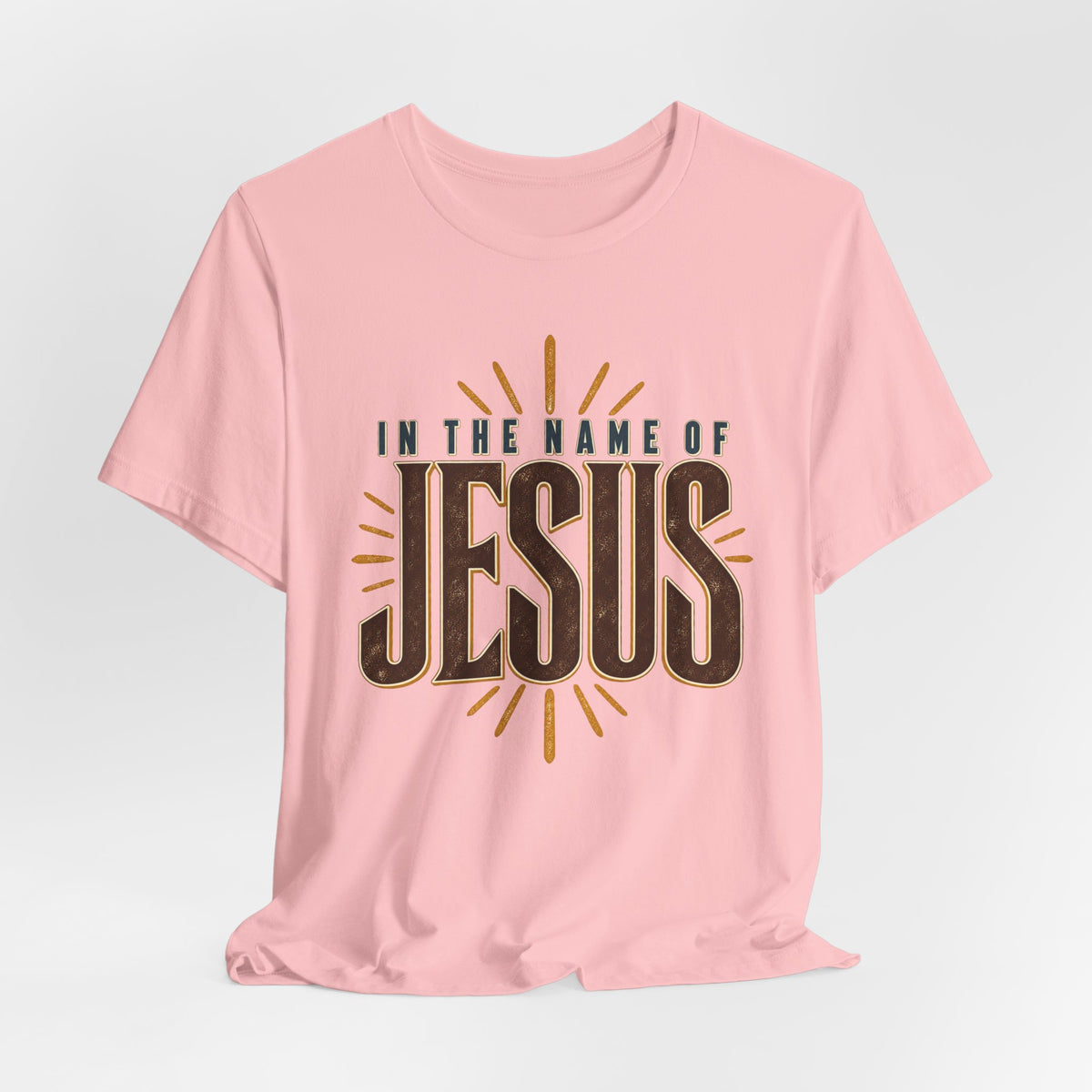In The Name of Jesus T-Shirt — Inspirational Christian Faith Tee