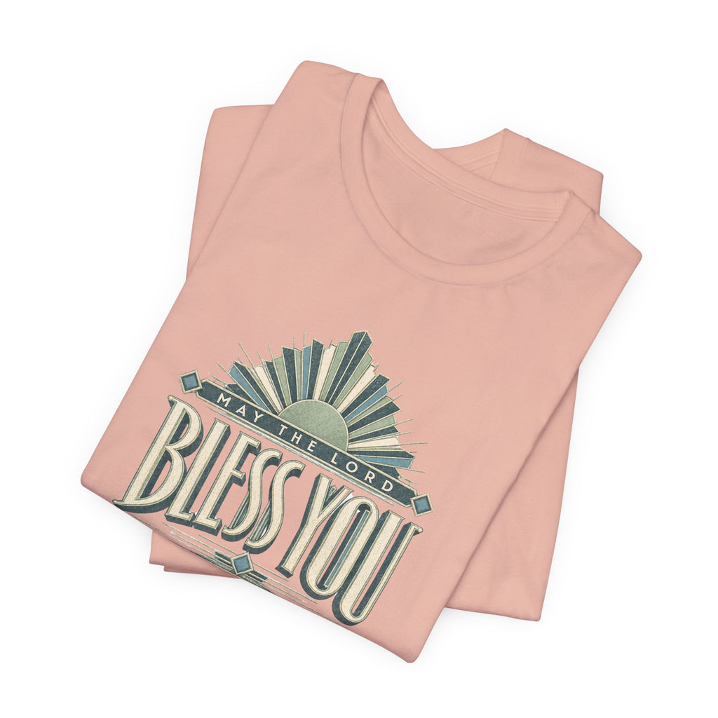 Bless You and Keep You T-Shirt — Vintage Faith Graphic Tee