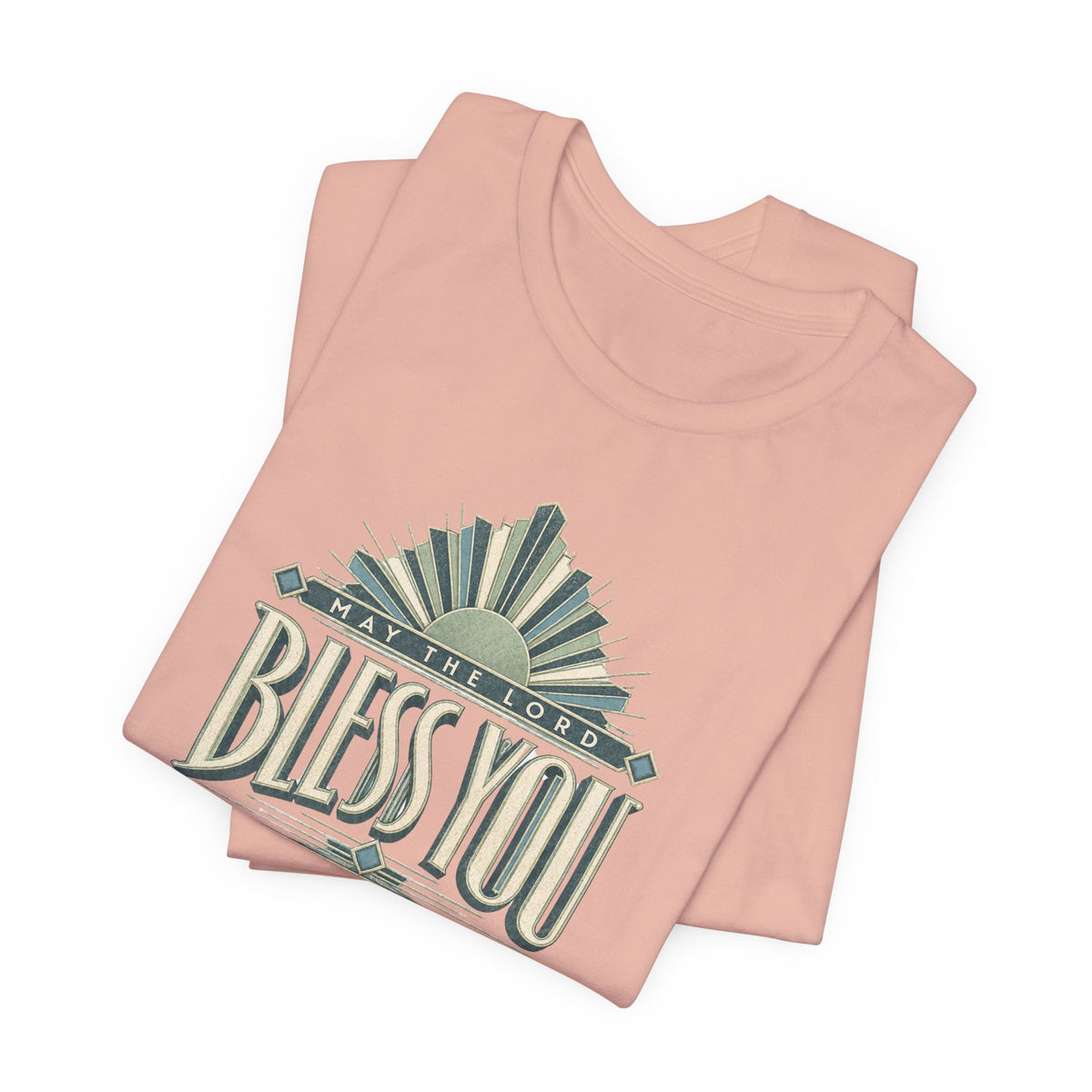 Bless You and Keep You T-Shirt — Vintage Faith Graphic Tee