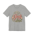 The Joy of the Lord Floral Christian Tee