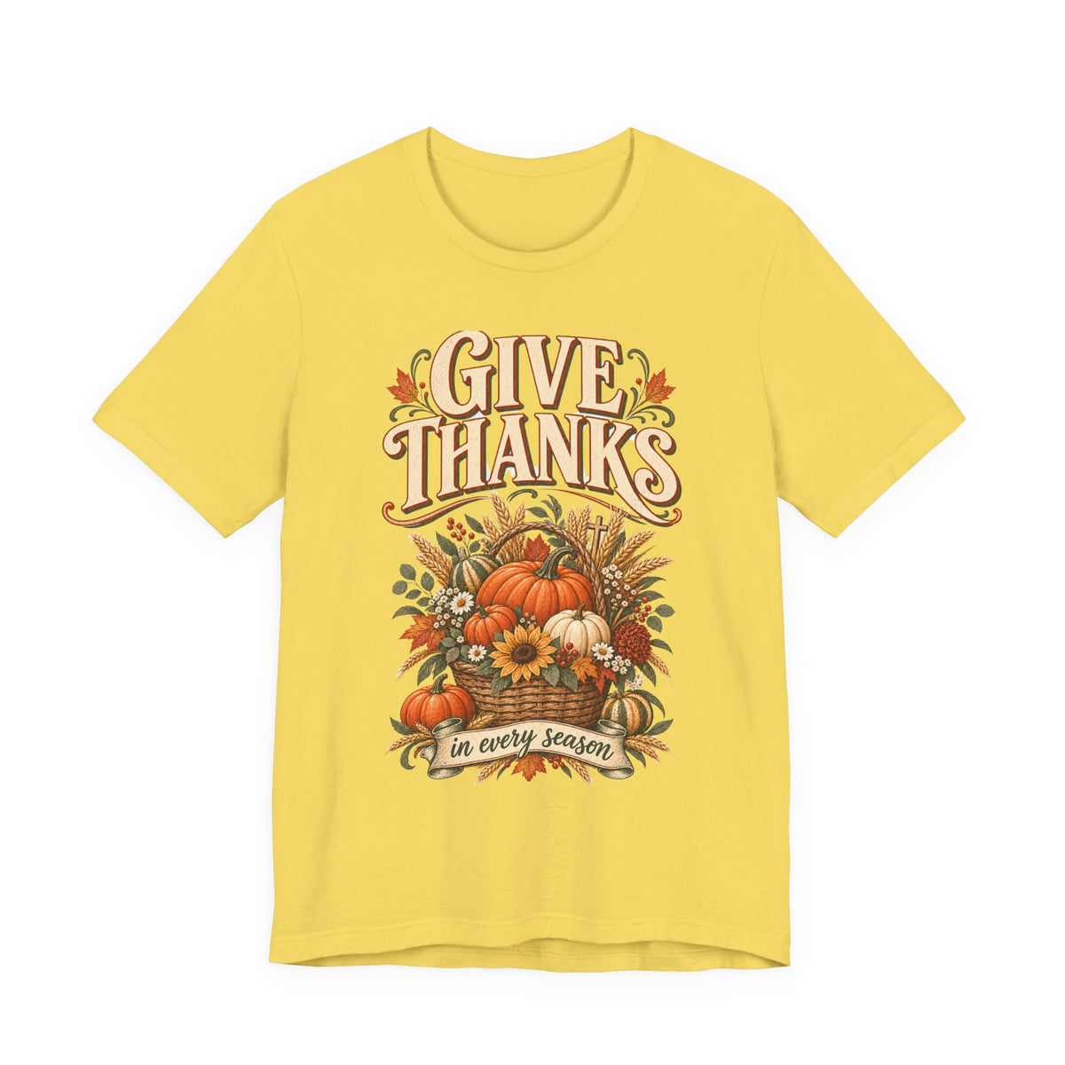 Give Thanks Pumpkin T Shirt