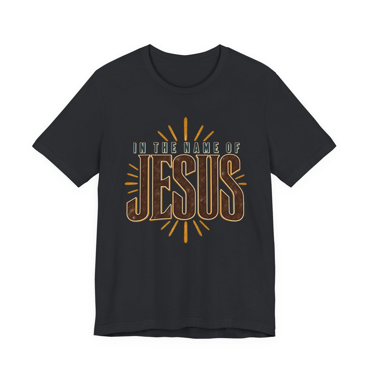 In The Name of Jesus T-Shirt — Inspirational Christian Faith Tee