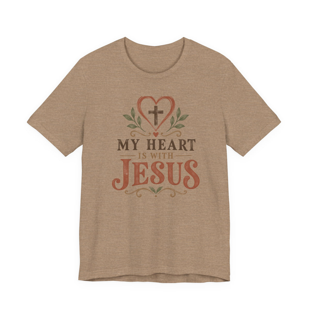 My Heart Is With Jesus T-Shirt