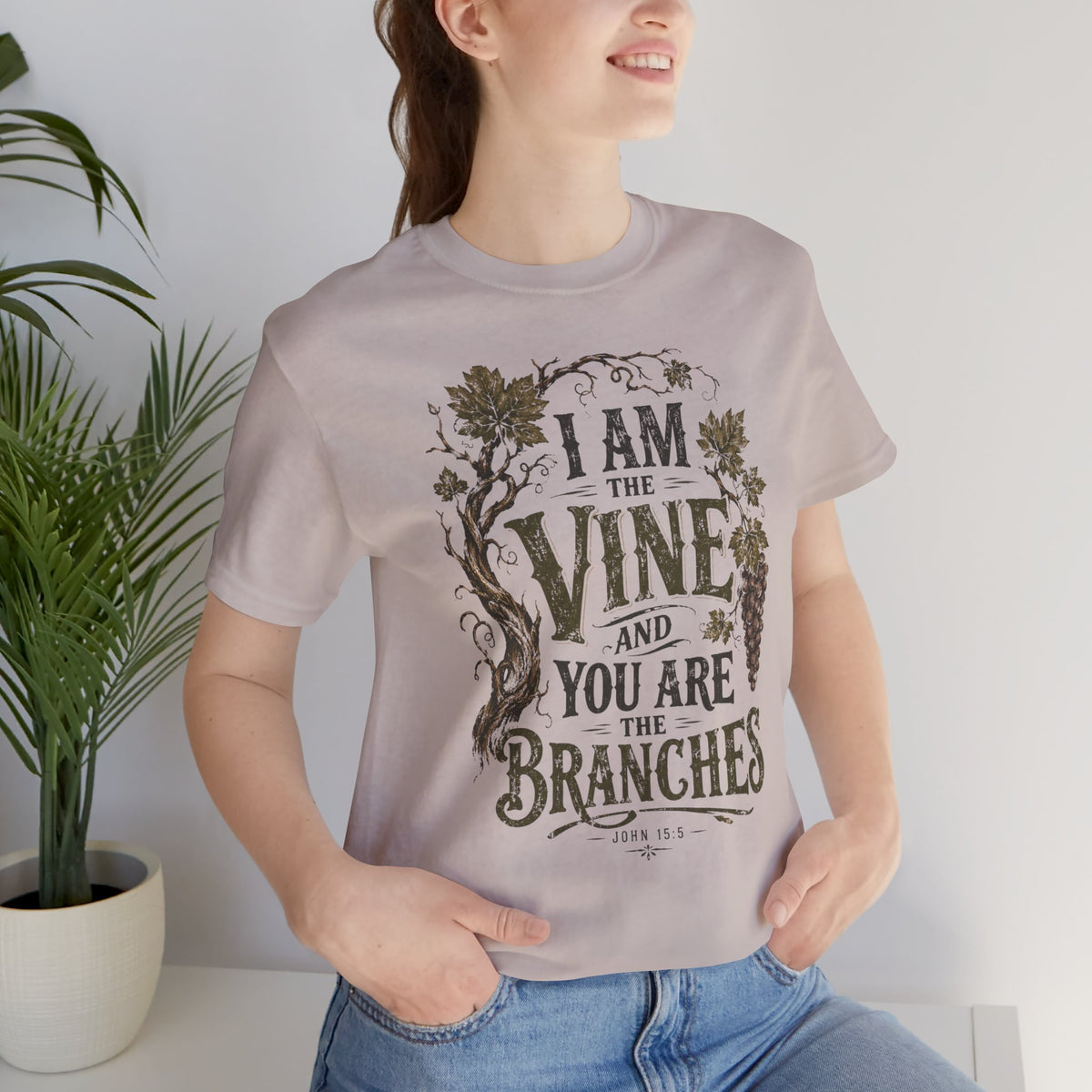 "I Am the Vine and You Are the Branches" Faith T-Shirt