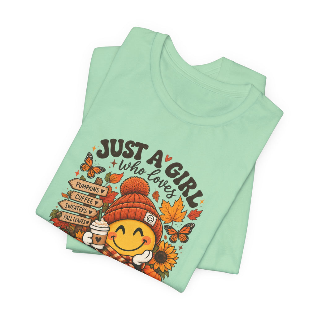 Just A Girl Who Loves Fall T-Shirt