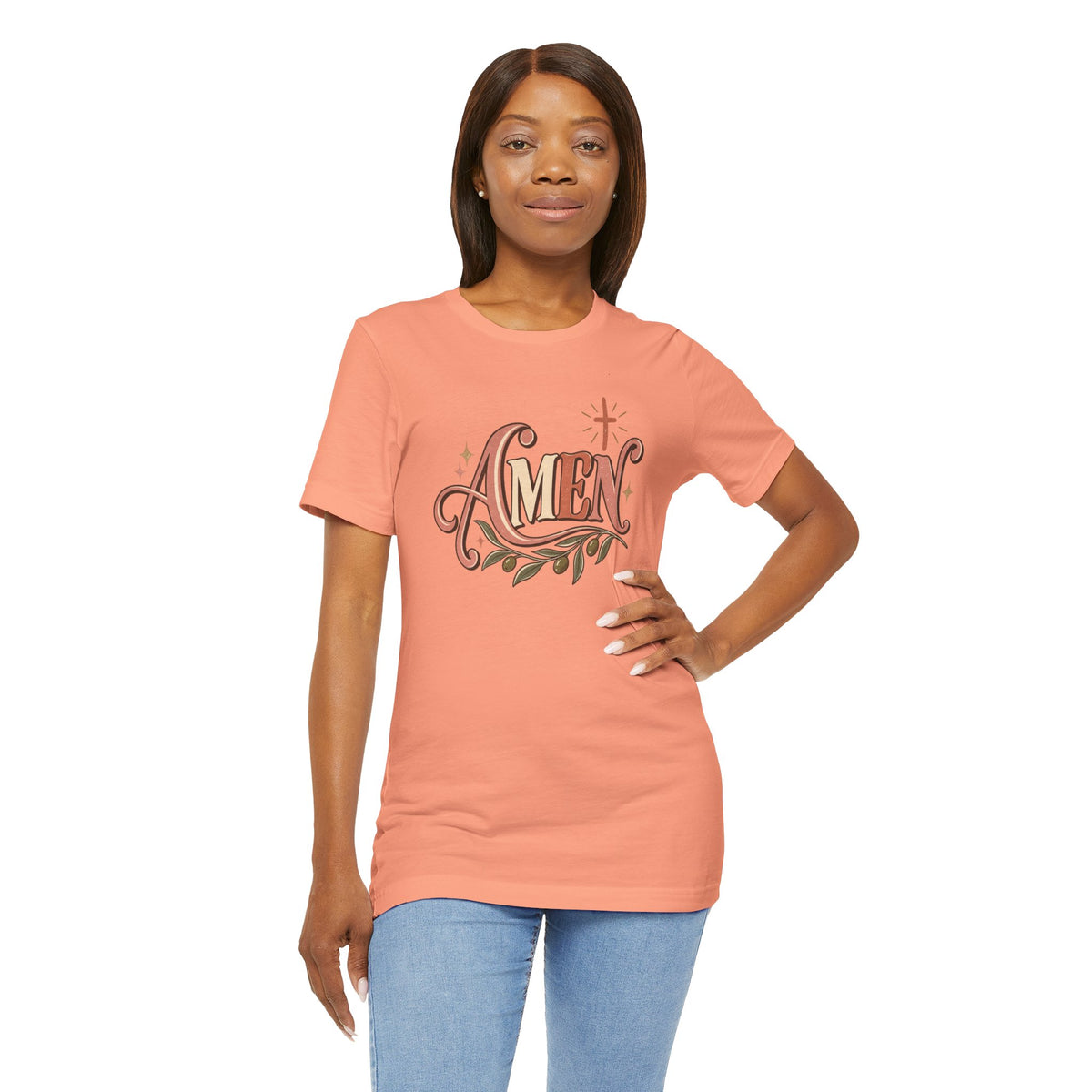 Amen Retro Script T-Shirt