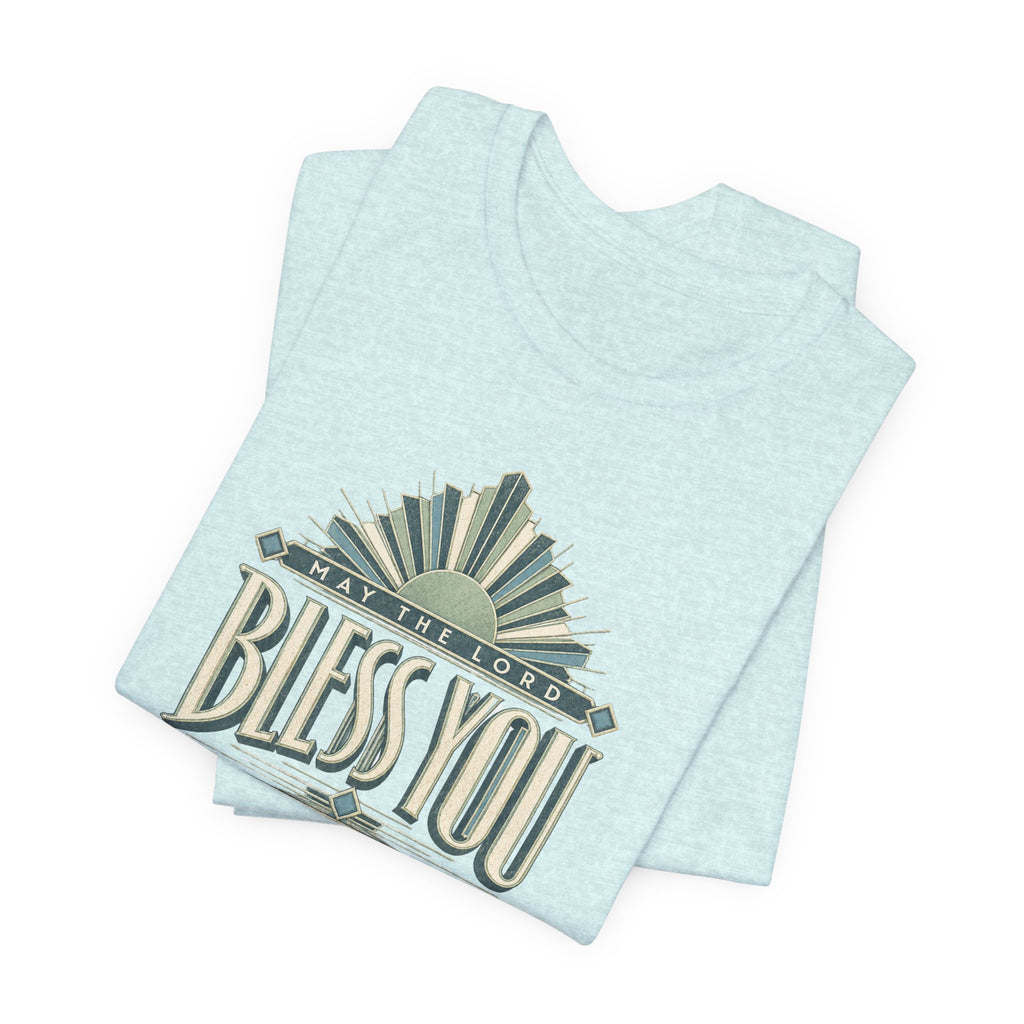 Bless You and Keep You T-Shirt — Vintage Faith Graphic Tee