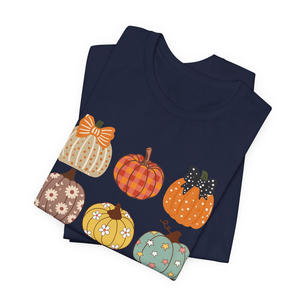 Cute Fall Pumpkins Graphic T-Shirt