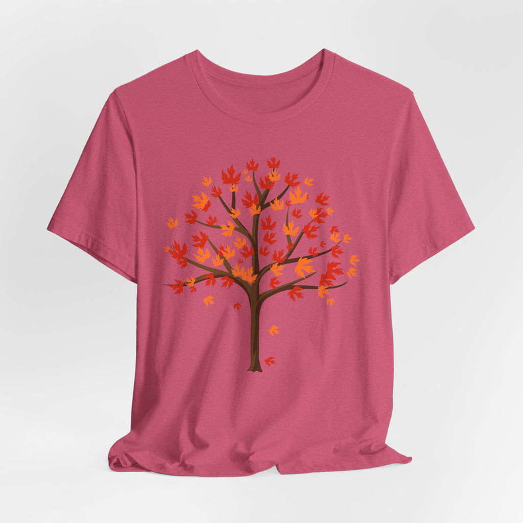 Autumn Leaves Tree T Shirt