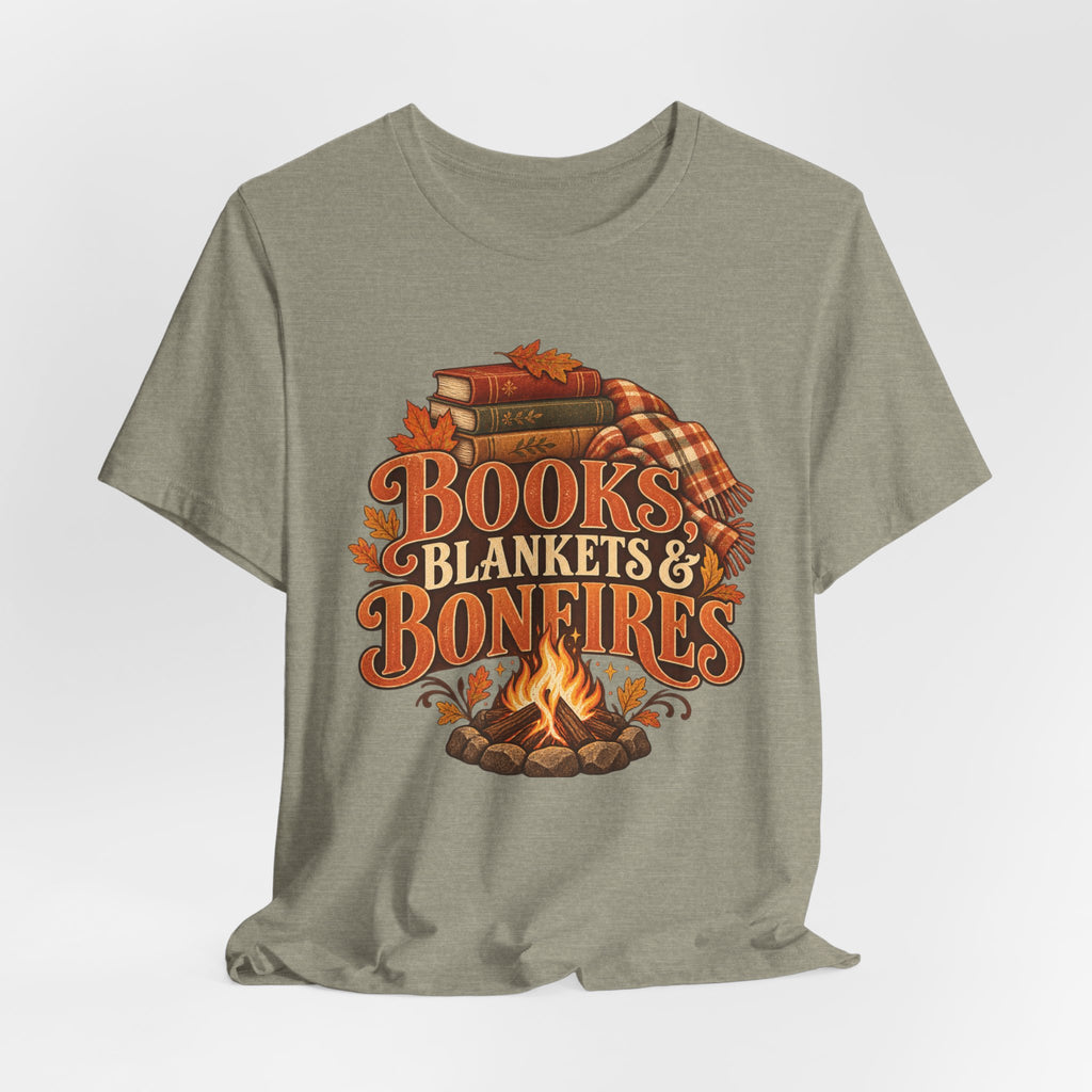 Books, Blankets & Bonfires T Shirt