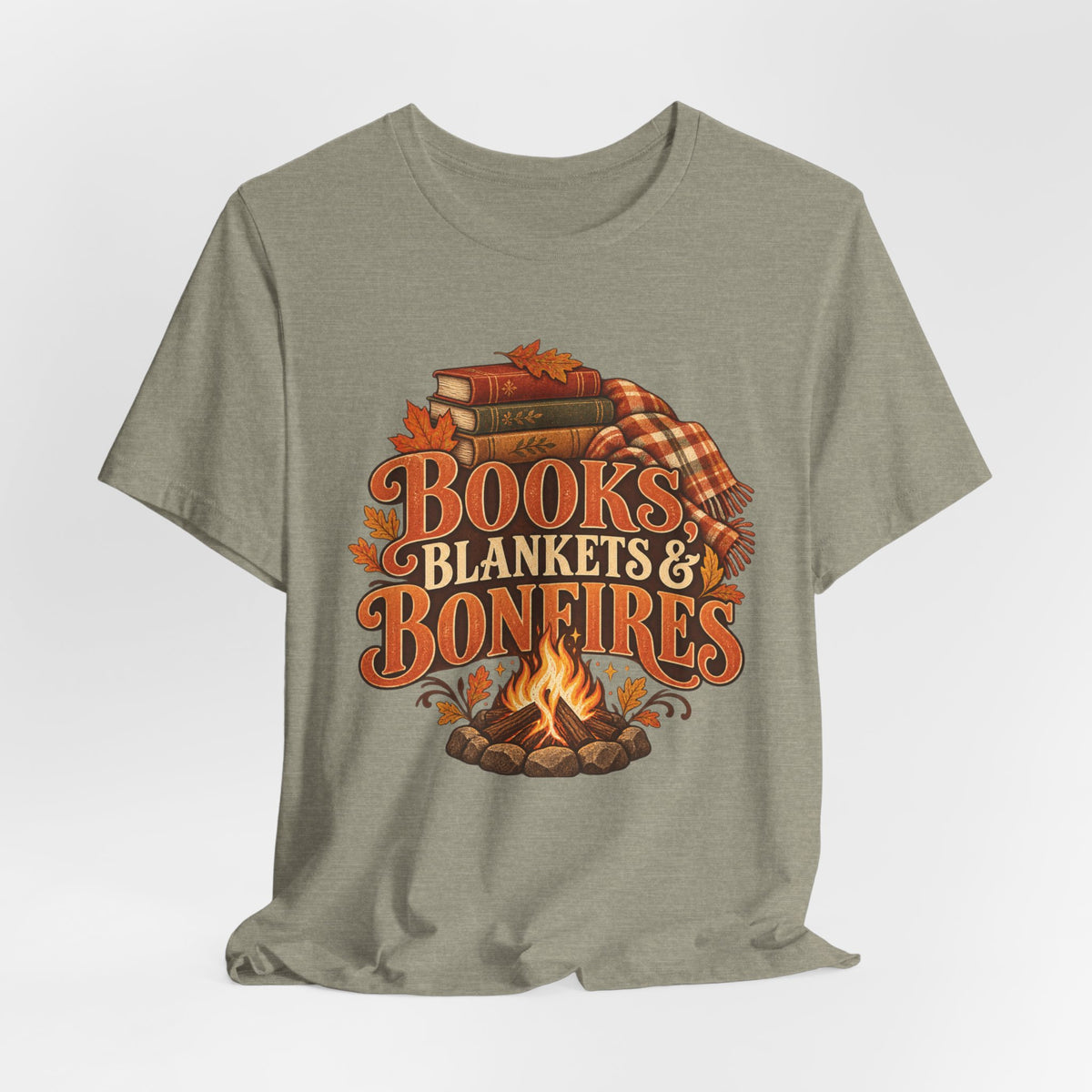 Books, Blankets & Bonfires T Shirt