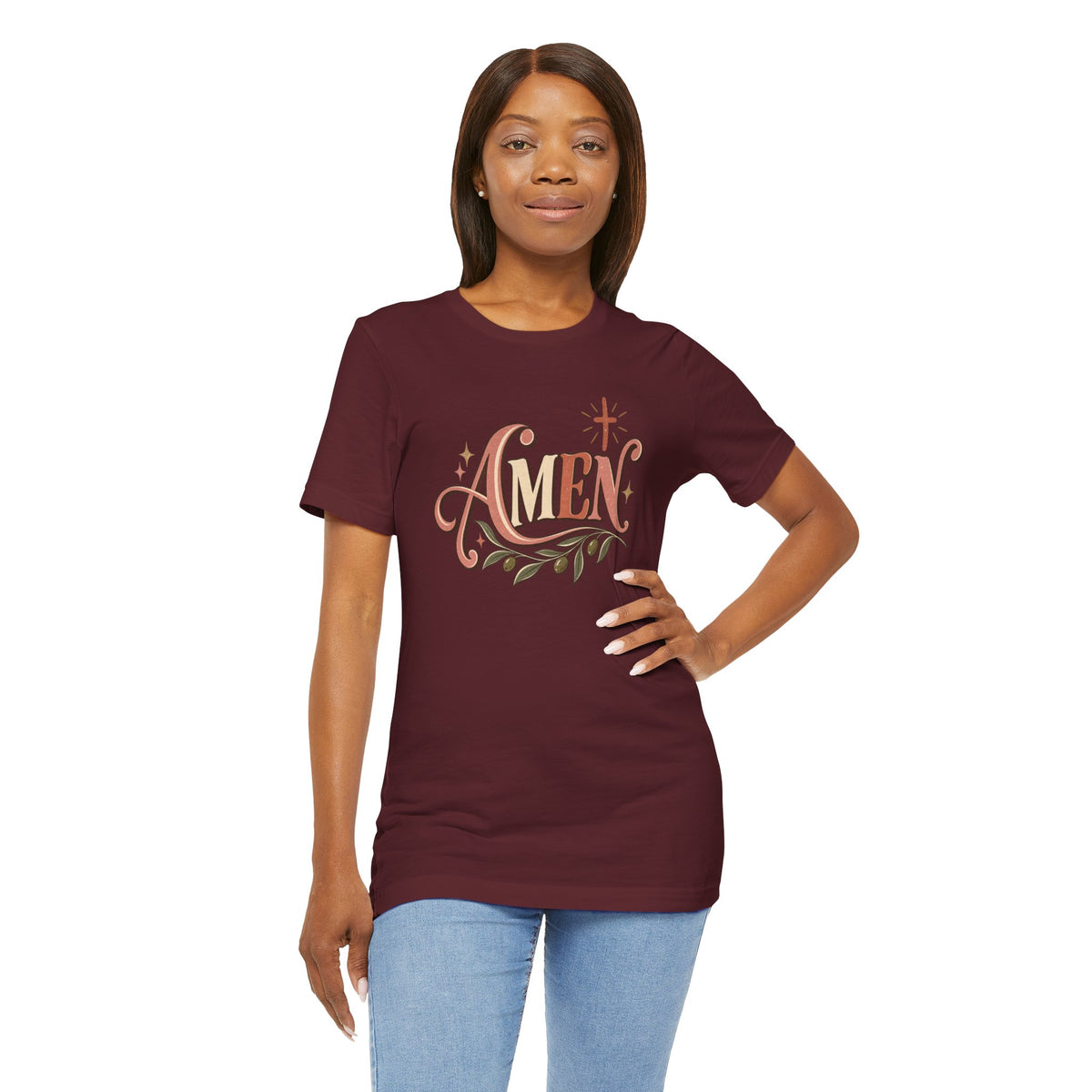 Amen Retro Script T-Shirt