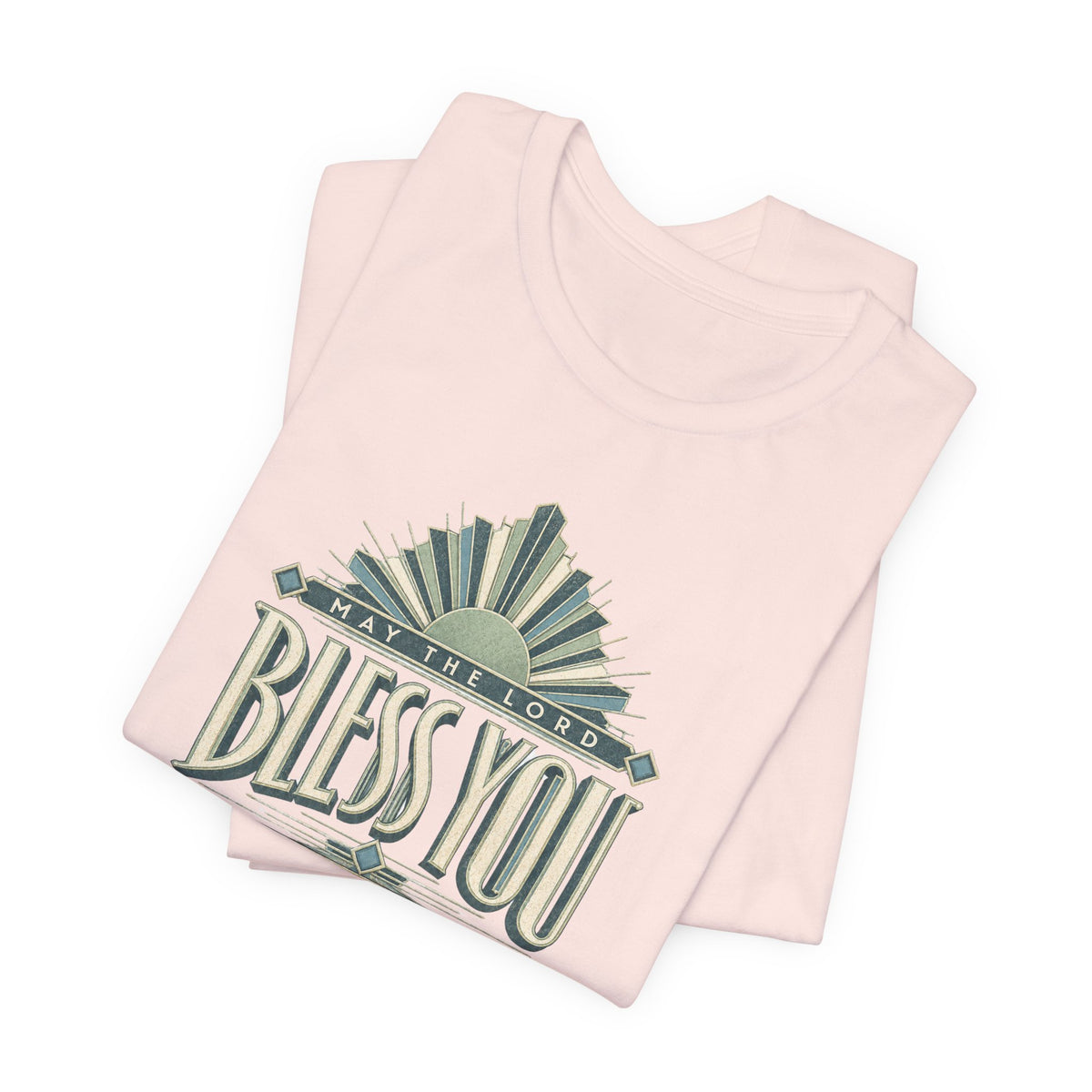 Bless You and Keep You T-Shirt — Vintage Faith Graphic Tee