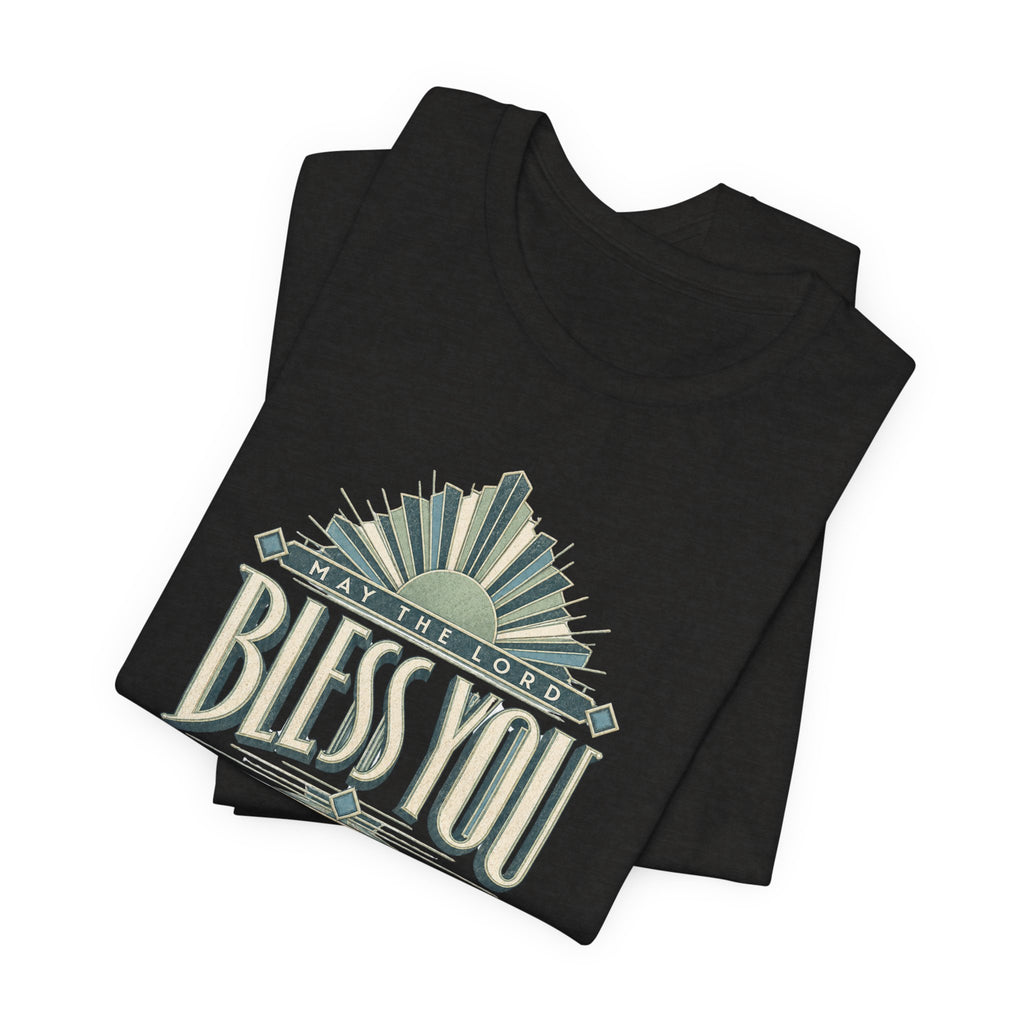 Bless You and Keep You T-Shirt — Vintage Faith Graphic Tee