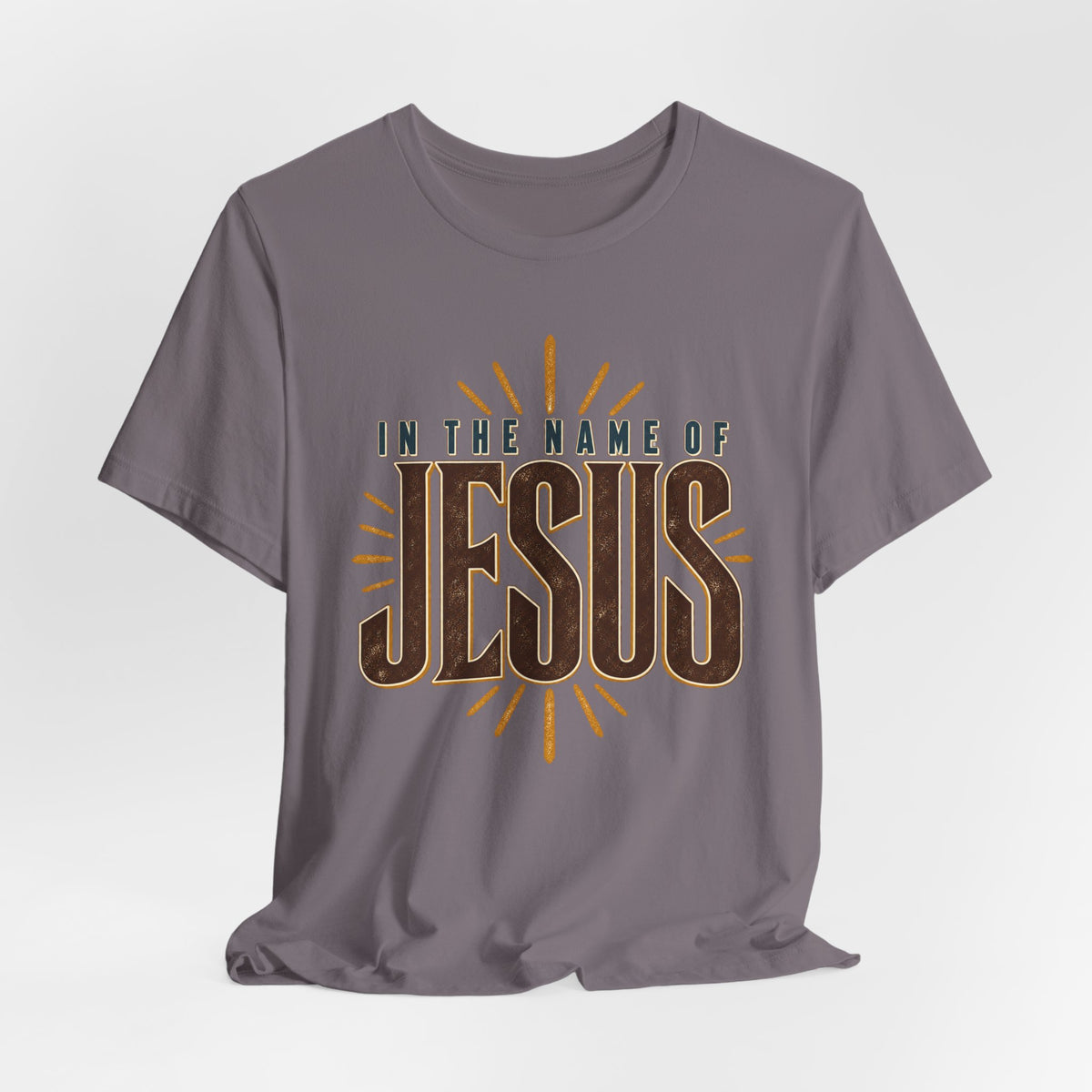 In The Name of Jesus T-Shirt — Inspirational Christian Faith Tee