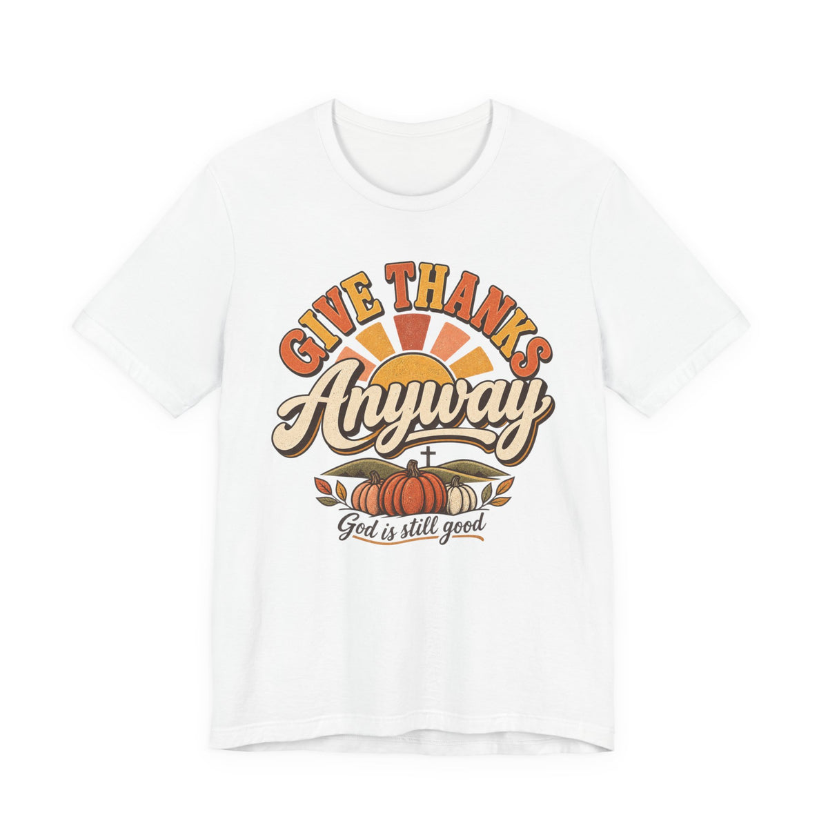 Fall Pumpkin Christian Graphic T-Shirt
