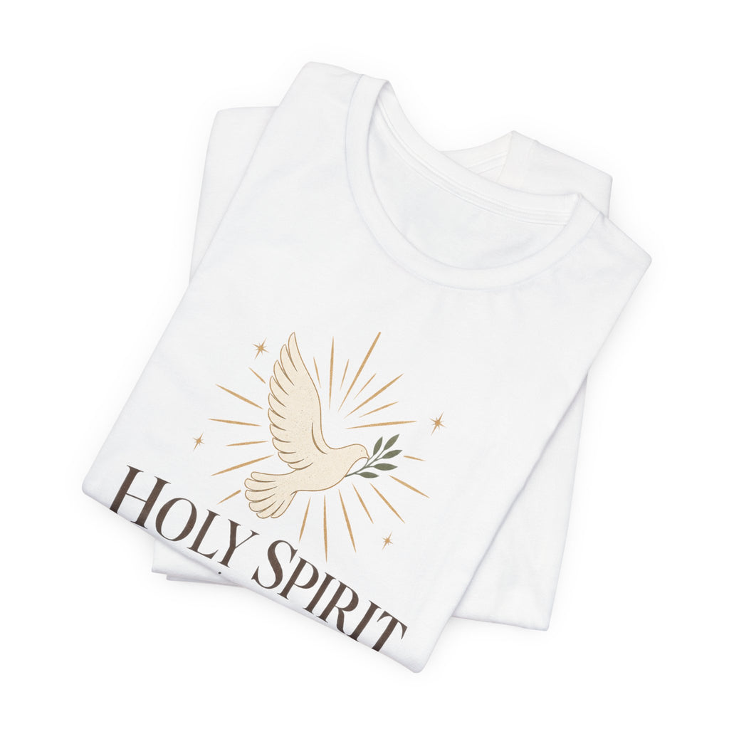 "Holy Spirit, give me Enlightenment" Christian Faith T-Shirt