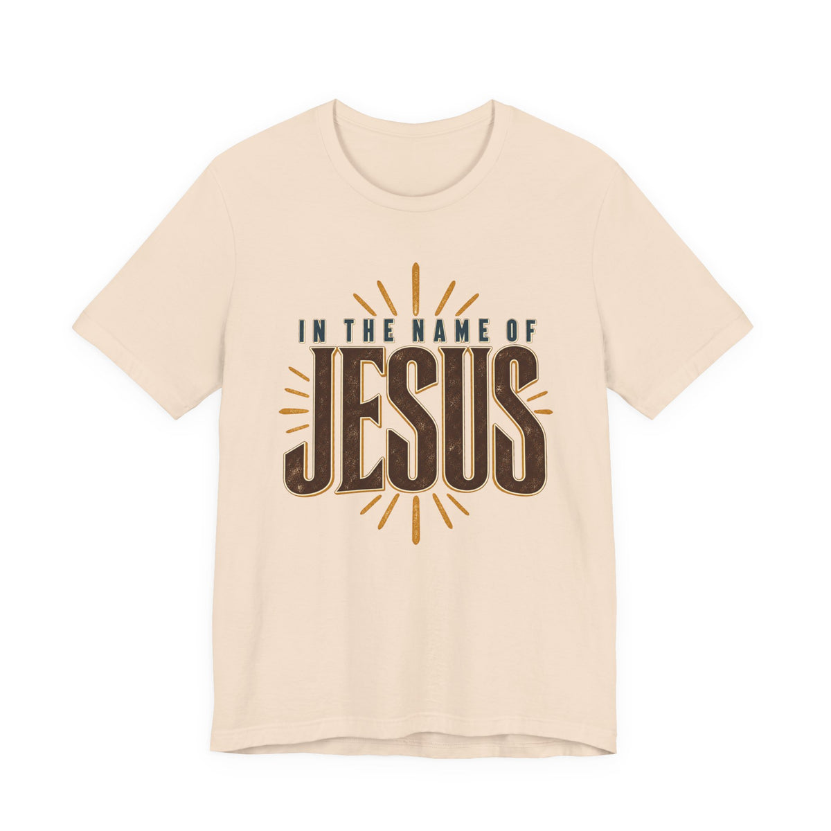 In The Name of Jesus T-Shirt — Inspirational Christian Faith Tee