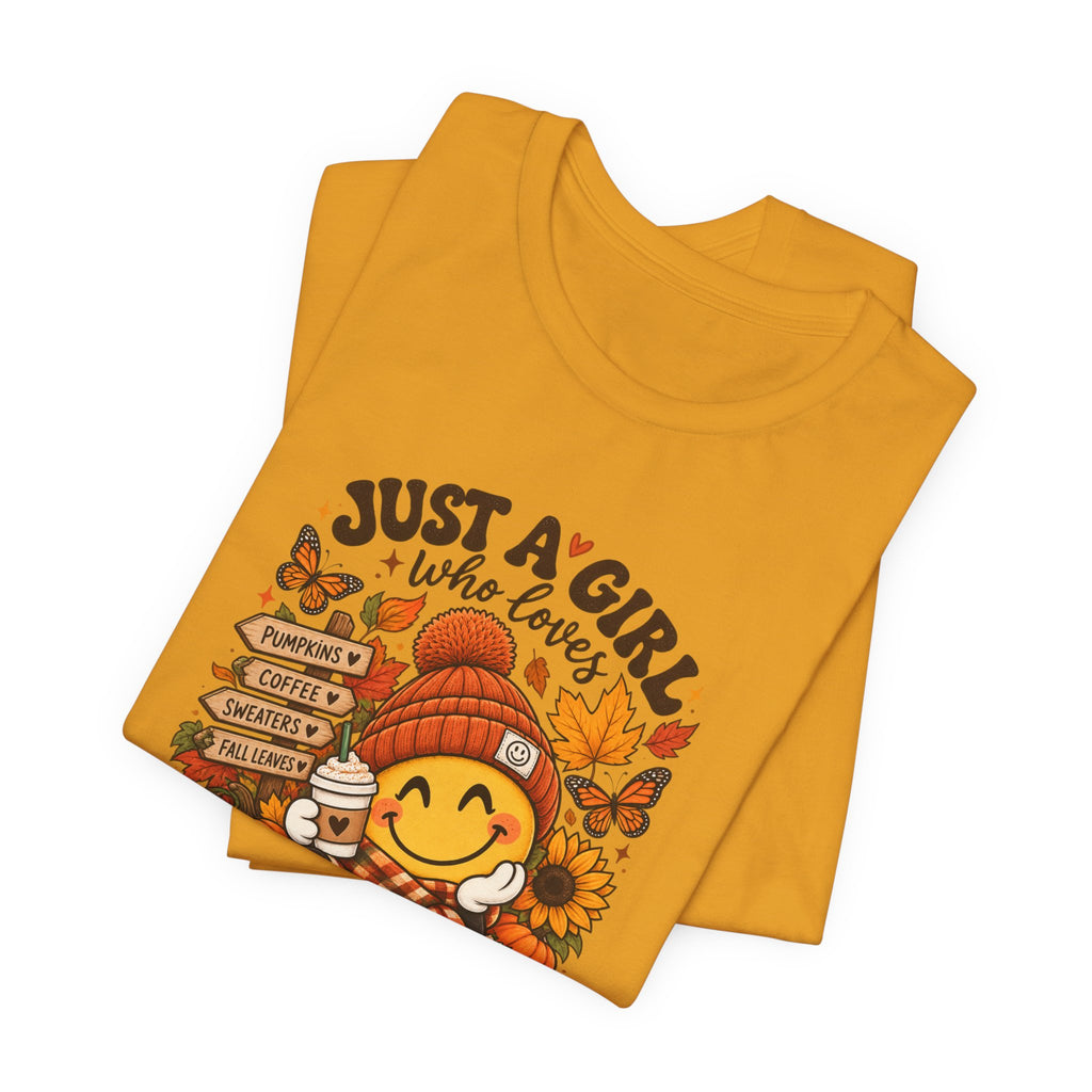 Just A Girl Who Loves Fall T-Shirt