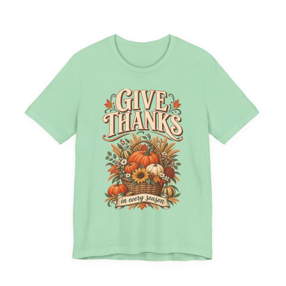 Give Thanks Pumpkin T Shirt