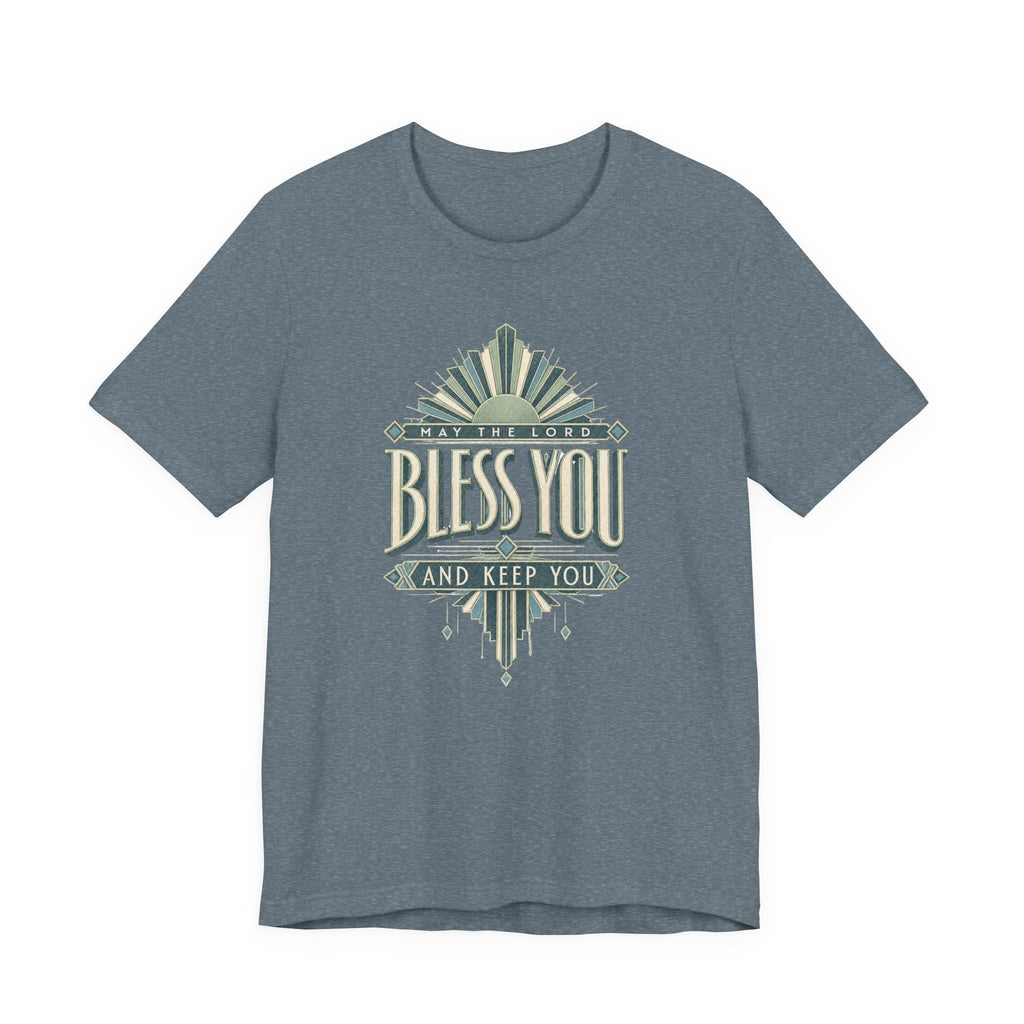 Bless You and Keep You T-Shirt — Vintage Faith Graphic Tee