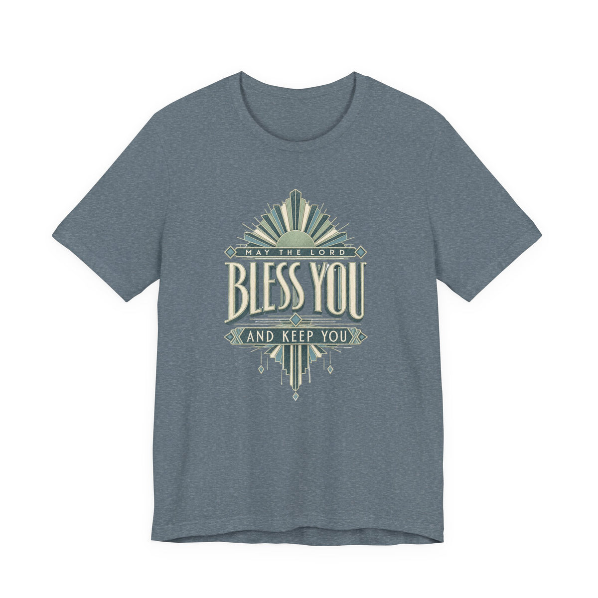 Bless You and Keep You T-Shirt — Vintage Faith Graphic Tee