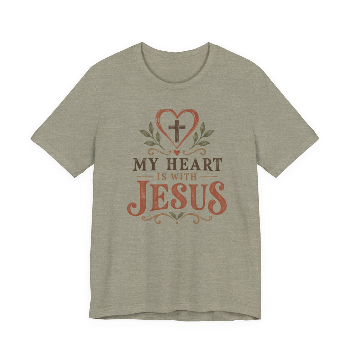My Heart Is With Jesus T-Shirt