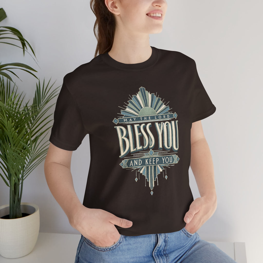 Bless You and Keep You T-Shirt — Vintage Faith Graphic Tee