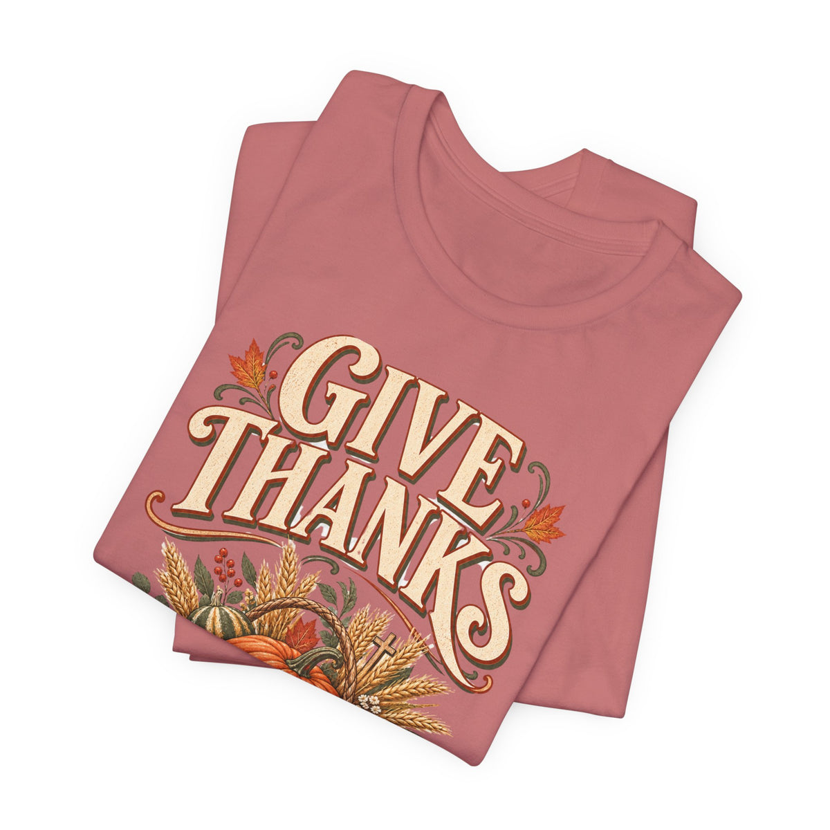 Give Thanks Pumpkin T Shirt