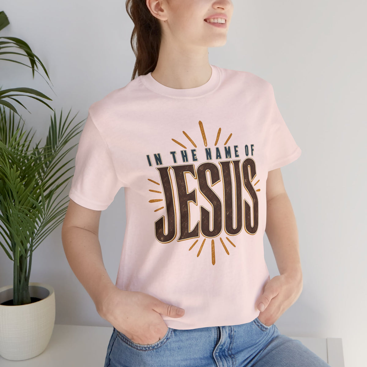 In The Name Of Jesus T-Shirt — Christian Faith Graphic Tee