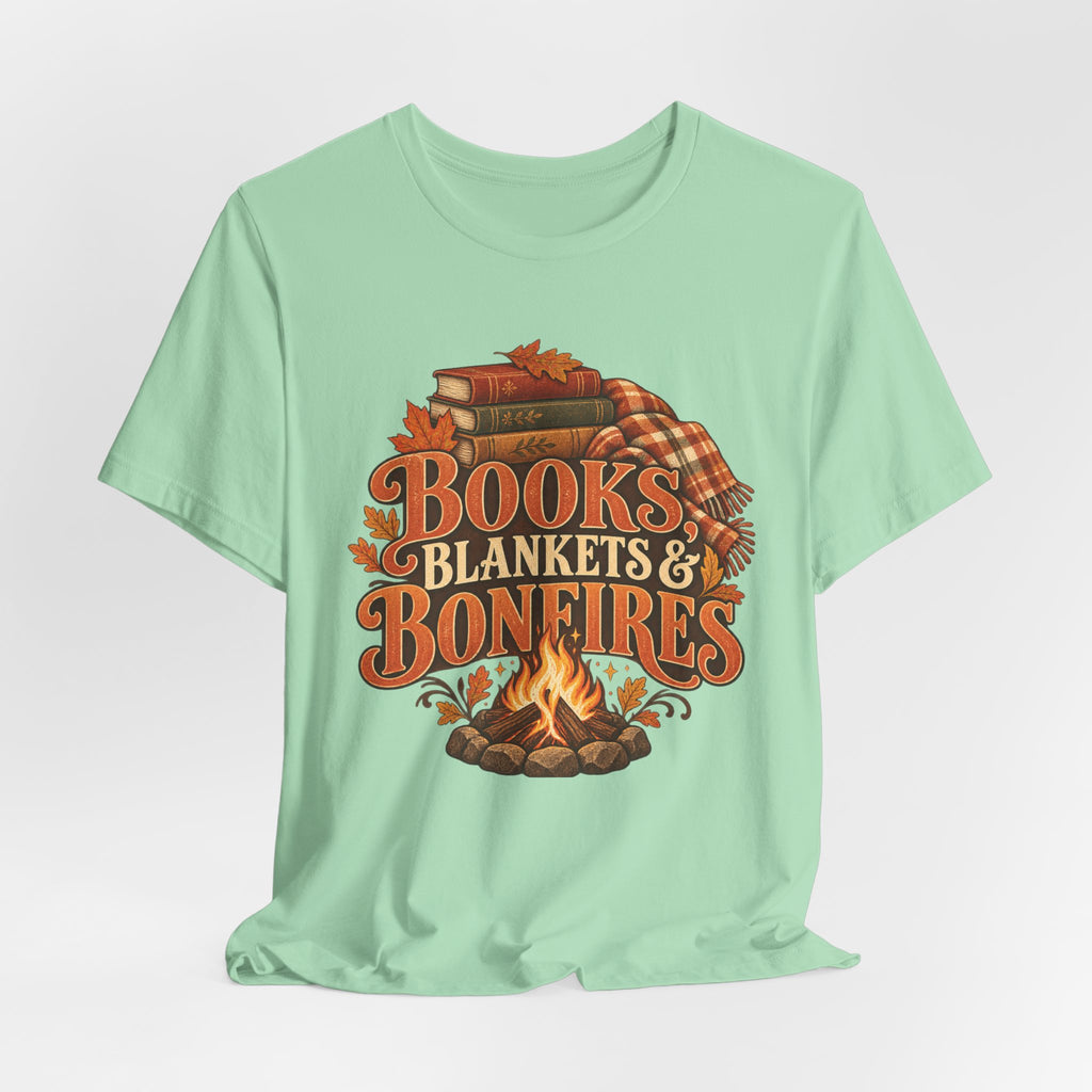 Books, Blankets & Bonfires T Shirt