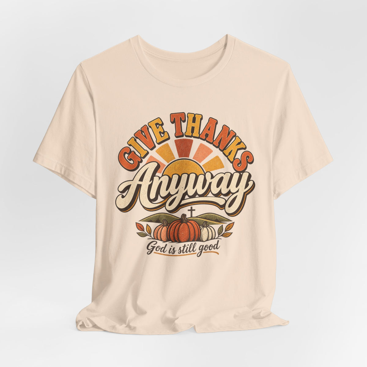 Fall Pumpkin Christian Graphic T-Shirt