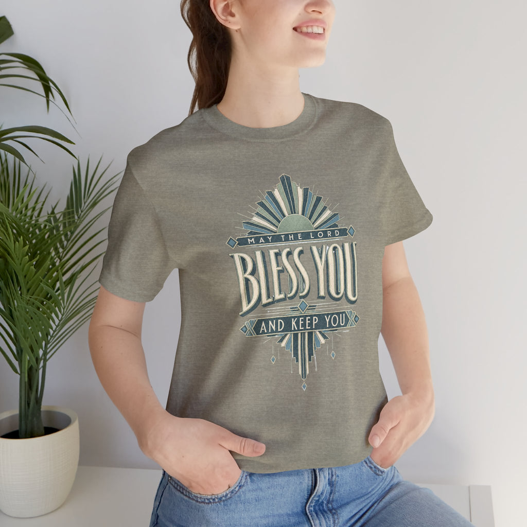 Bless You and Keep You T-Shirt — Vintage Faith Graphic Tee