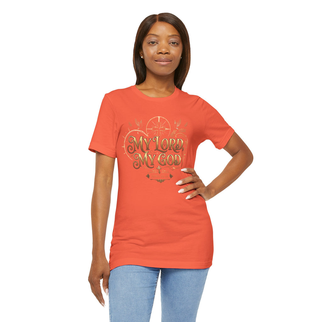 T‑Shirt — "My Lord, My God" Inspirational Christian Tee