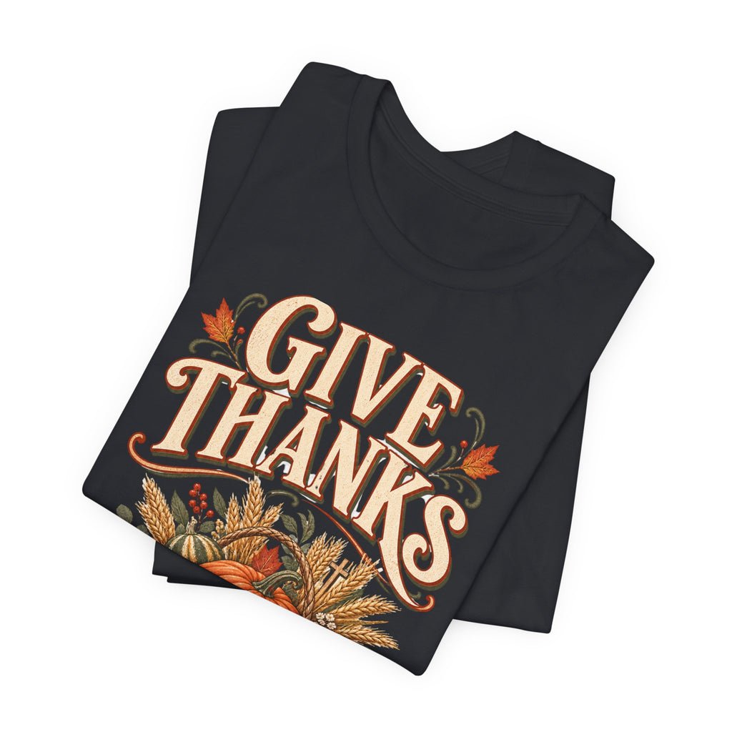 Give Thanks Pumpkin T Shirt