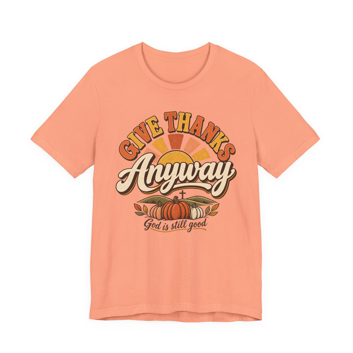 Fall Pumpkin Christian Graphic T-Shirt