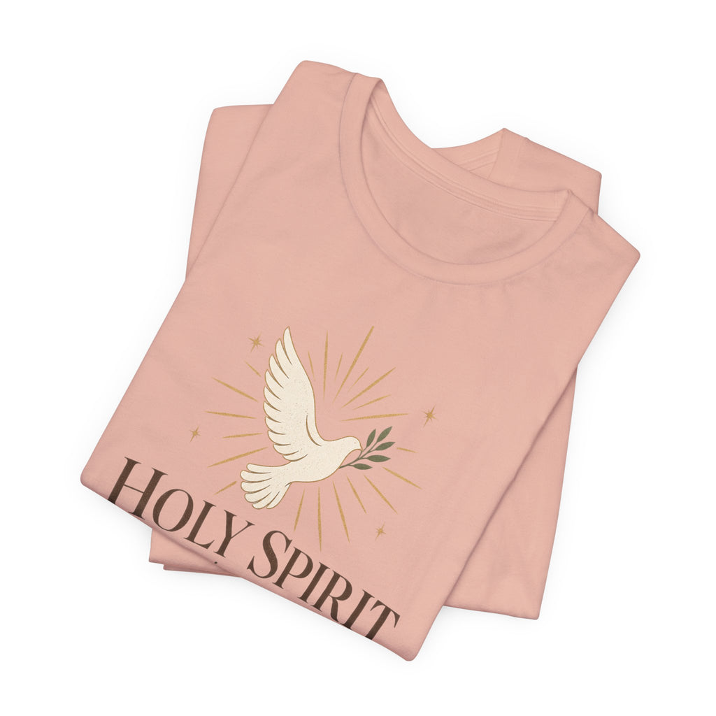 "Holy Spirit, give me Enlightenment" Christian Faith T-Shirt