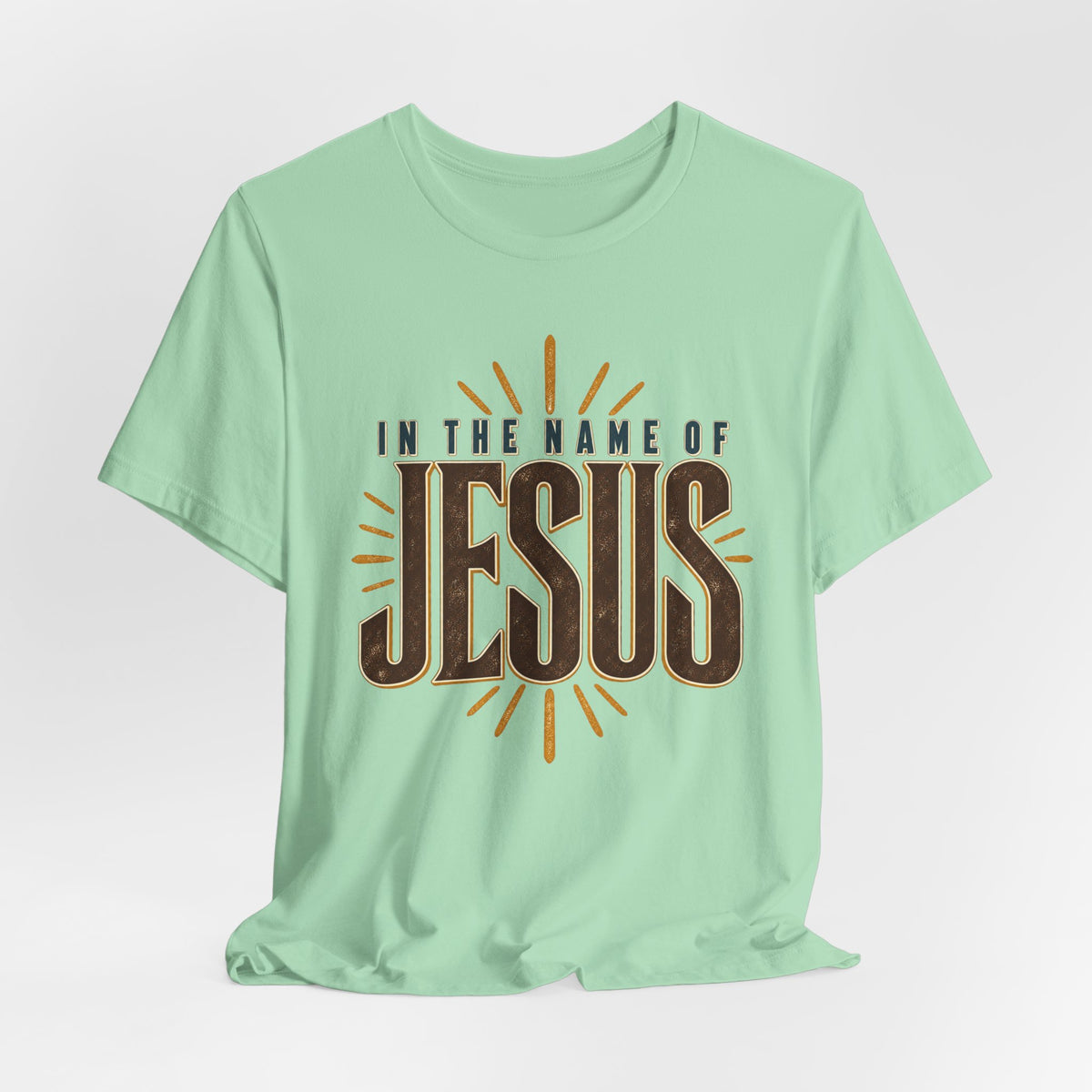 In The Name of Jesus T-Shirt — Inspirational Christian Faith Tee