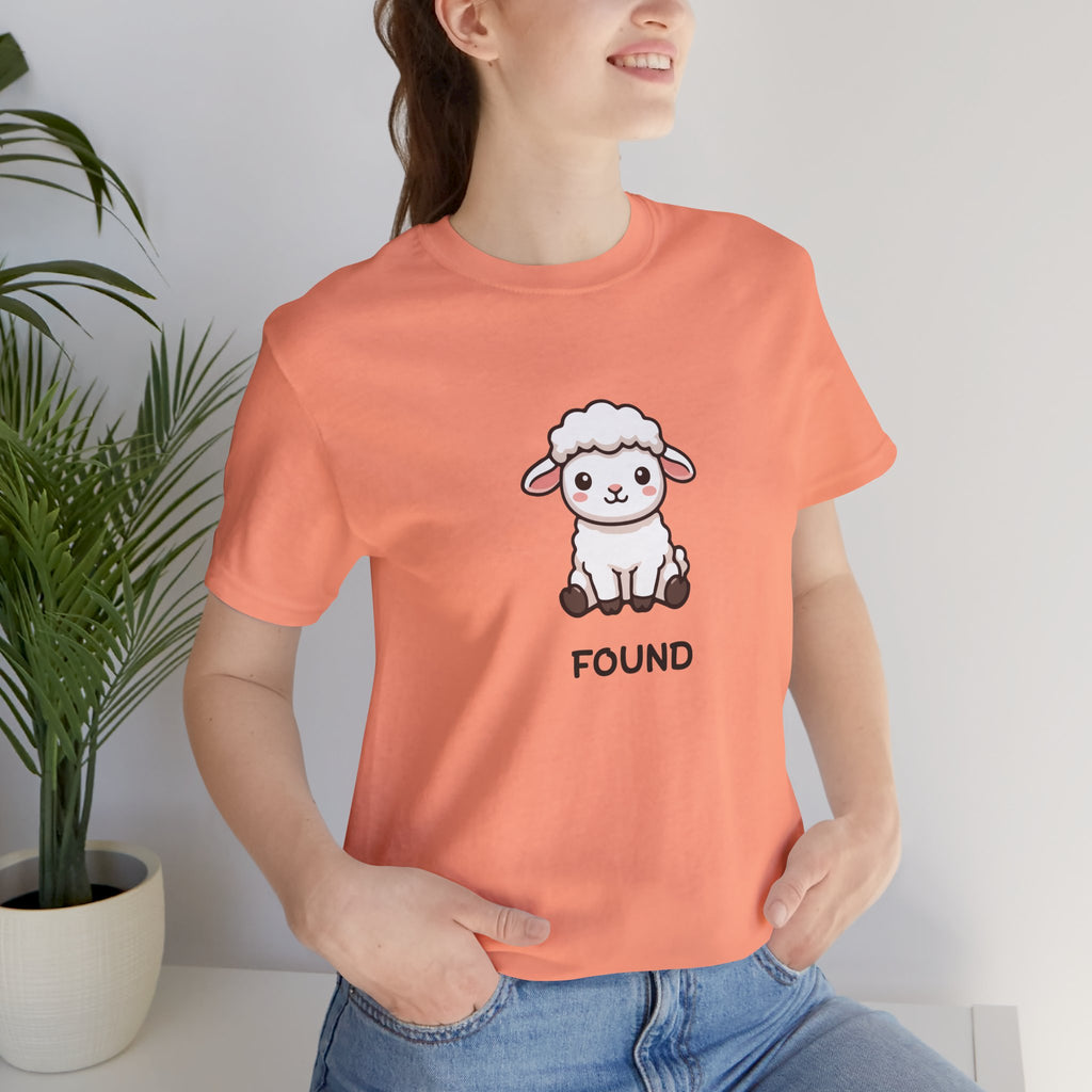 Found Lamb Graphic Tee — Cute Sheep Shirt