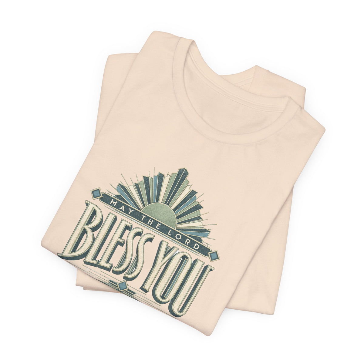 Bless You and Keep You T-Shirt — Vintage Faith Graphic Tee