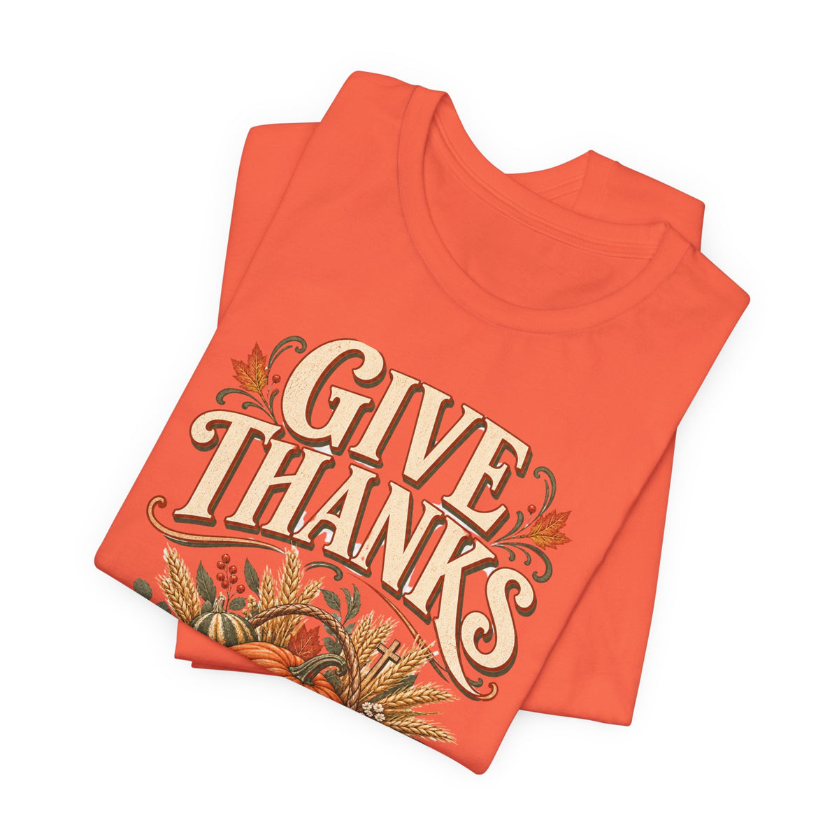 Give Thanks Pumpkin T Shirt