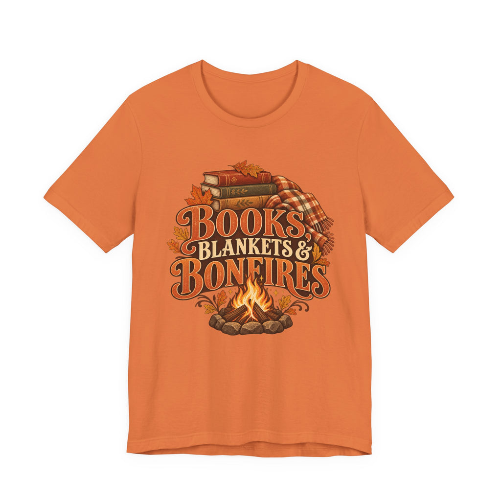 Books, Blankets & Bonfires T Shirt