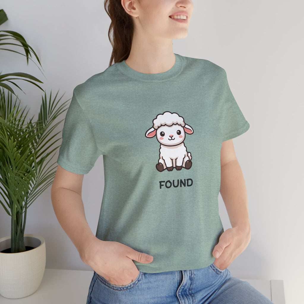 Found Lamb Graphic Tee — Cute Sheep Shirt