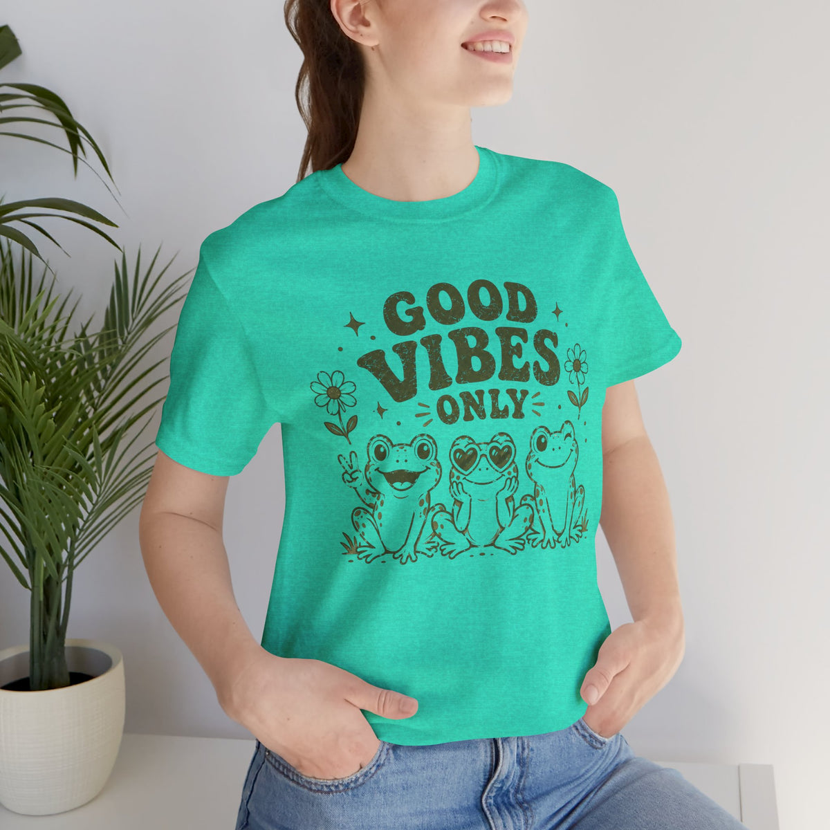 Good Vibes Only Frog T-Shirt