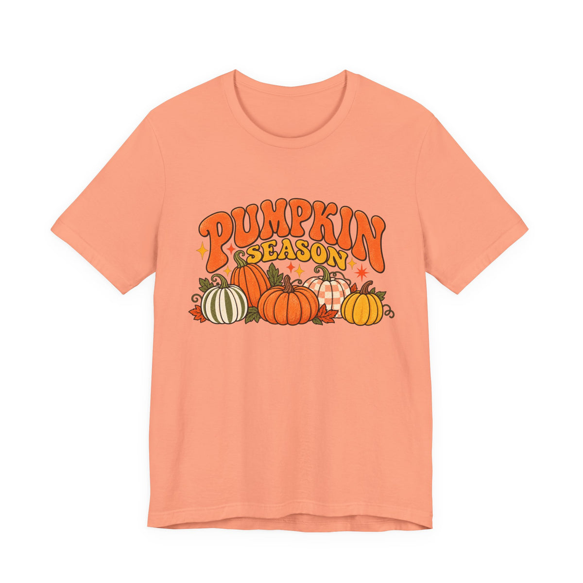 Pumpkin Season Tee — Retro Fall Pumpkin Graphic T-Shirt